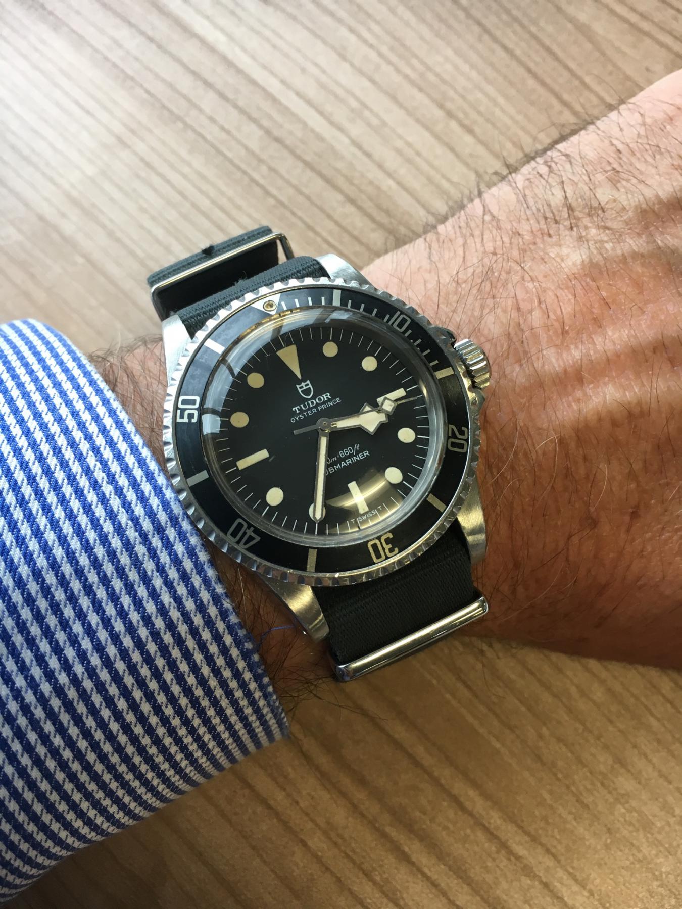 A British Navy Diver and His US Navy Issued Tudor Sub - Tudor collector